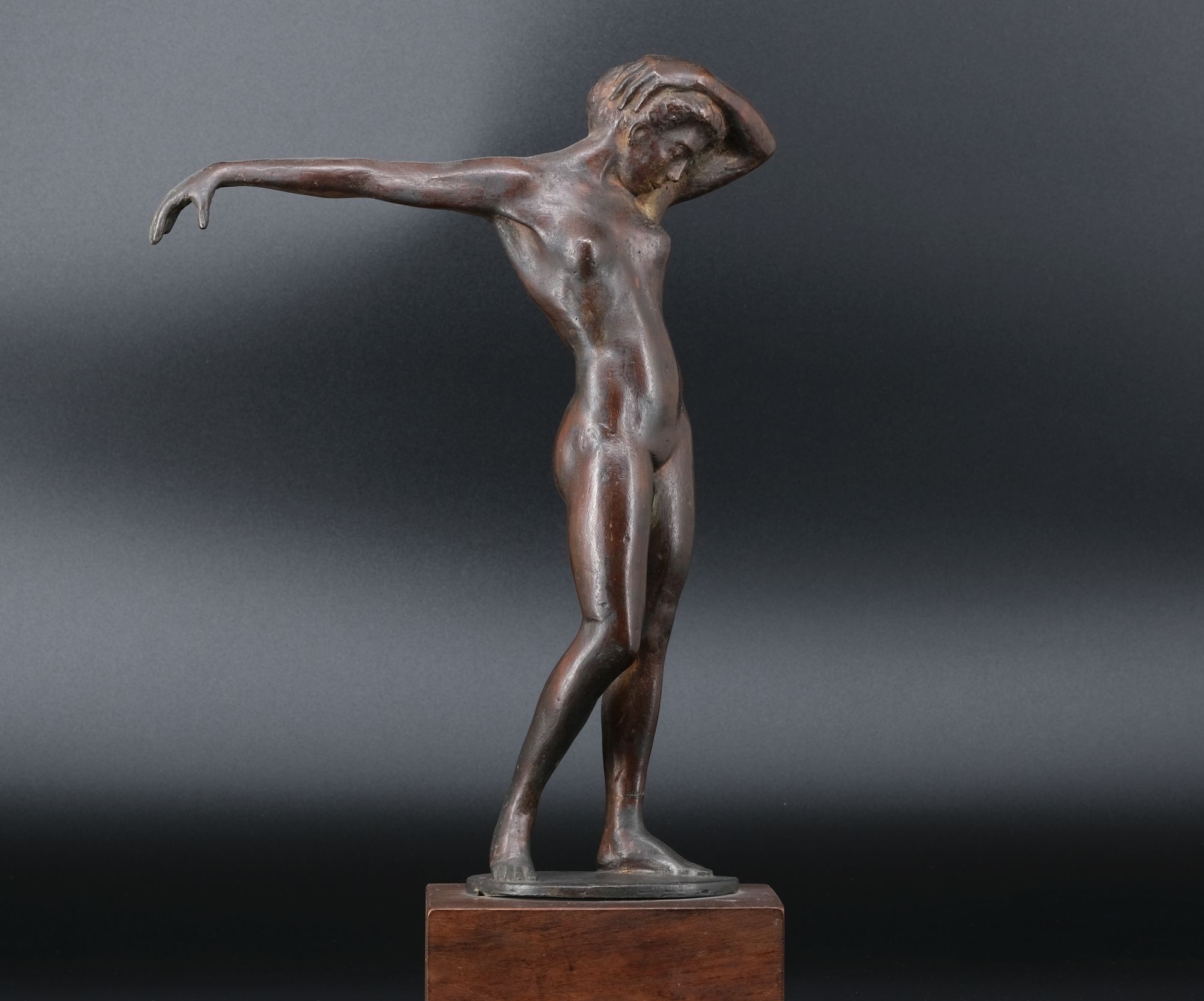 Georg Curt Bauch Stehende Tänzerin Foto Doreen Cramer