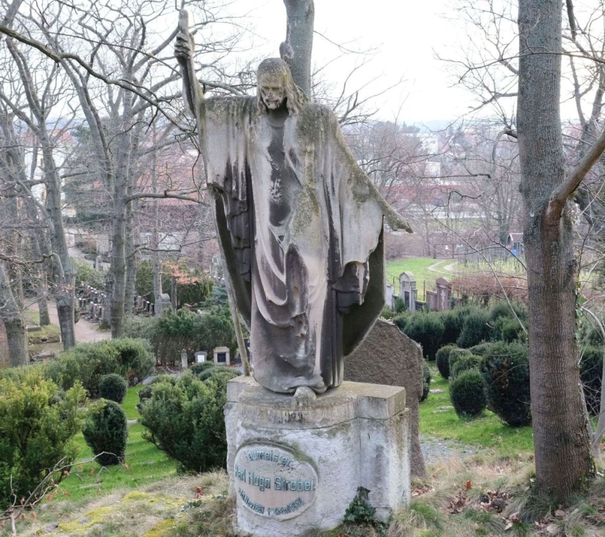 Grabmal Strobel Georg Curt Bauch Foto Doreen Cramer 2024