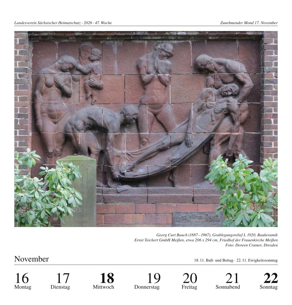 Beitrag Kalender Sächsische Heimat 2026 KW 47 Doreen Cramer