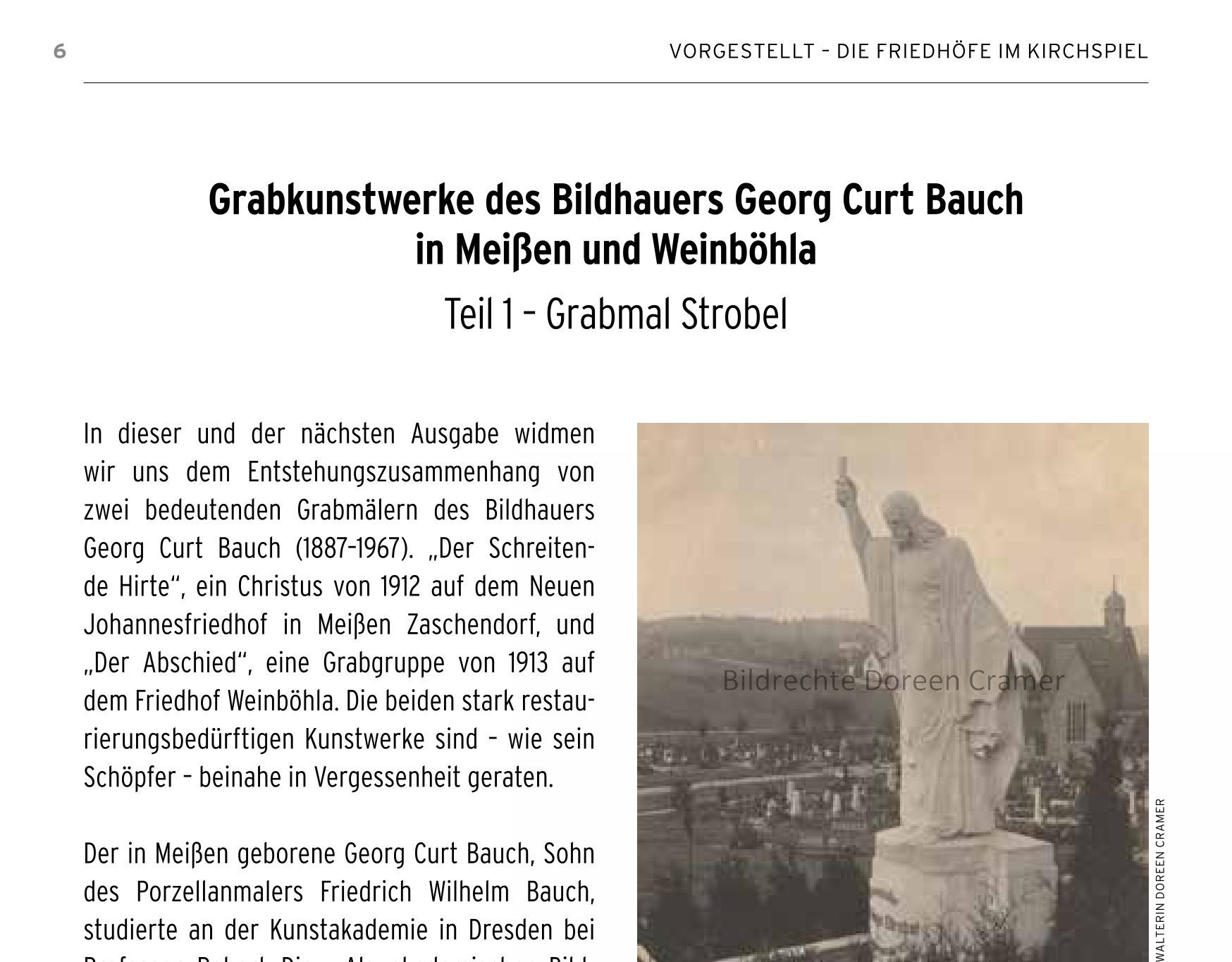 Kirchspiel Weinböhla 24-25 G. C. Bauch D. Cramer S. 6